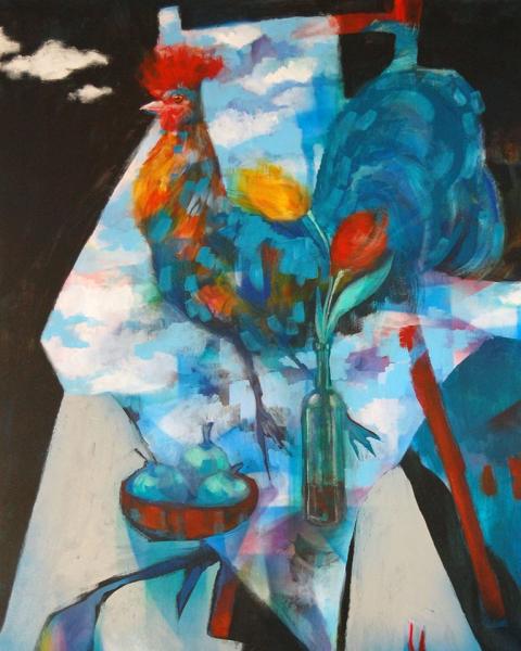 Obraz Barta Stano - Zátiší asi s tulipány