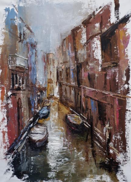 Benátky před deštěm