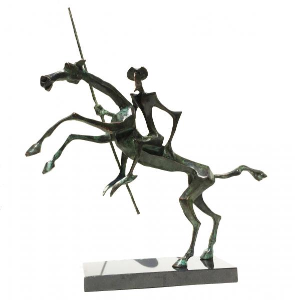 Socha Tóth Kristof - Důmyslný rytíř Don Quijote de la Mancha